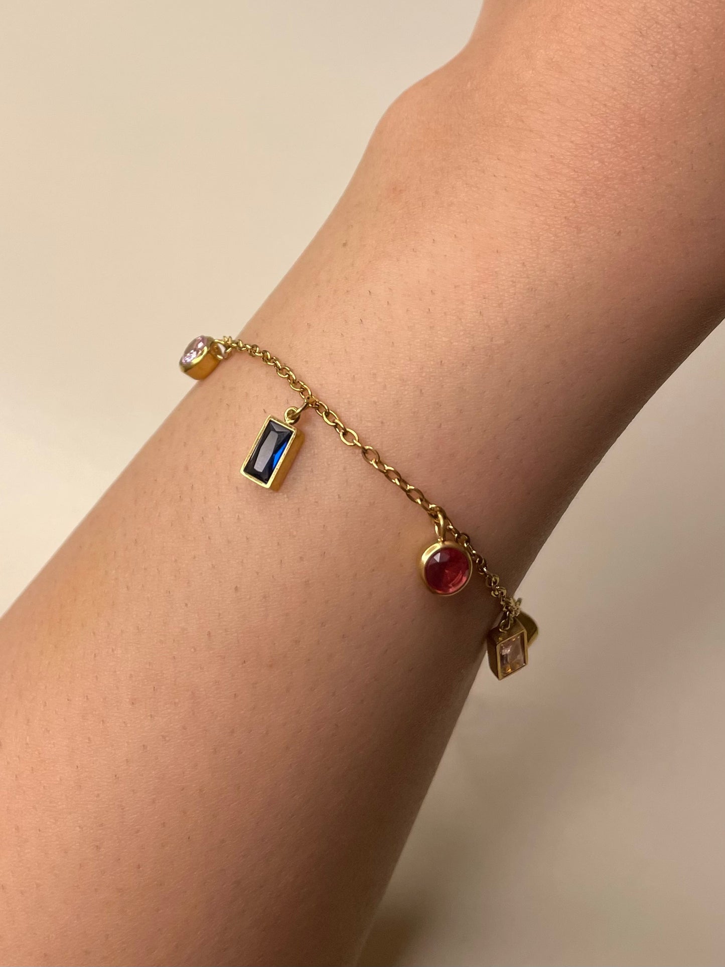 Candy gem bracelet