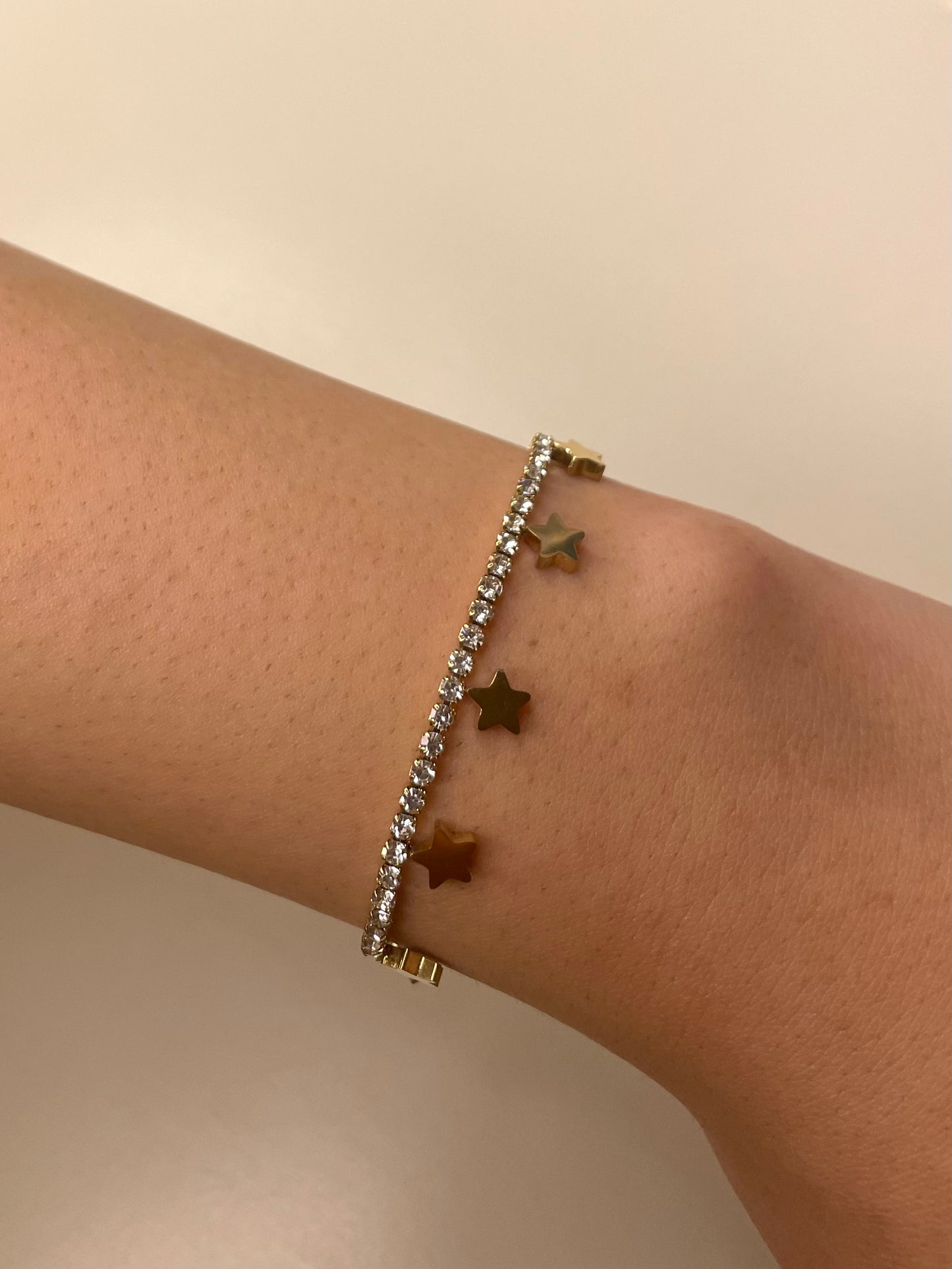 Superstar chain bracelet