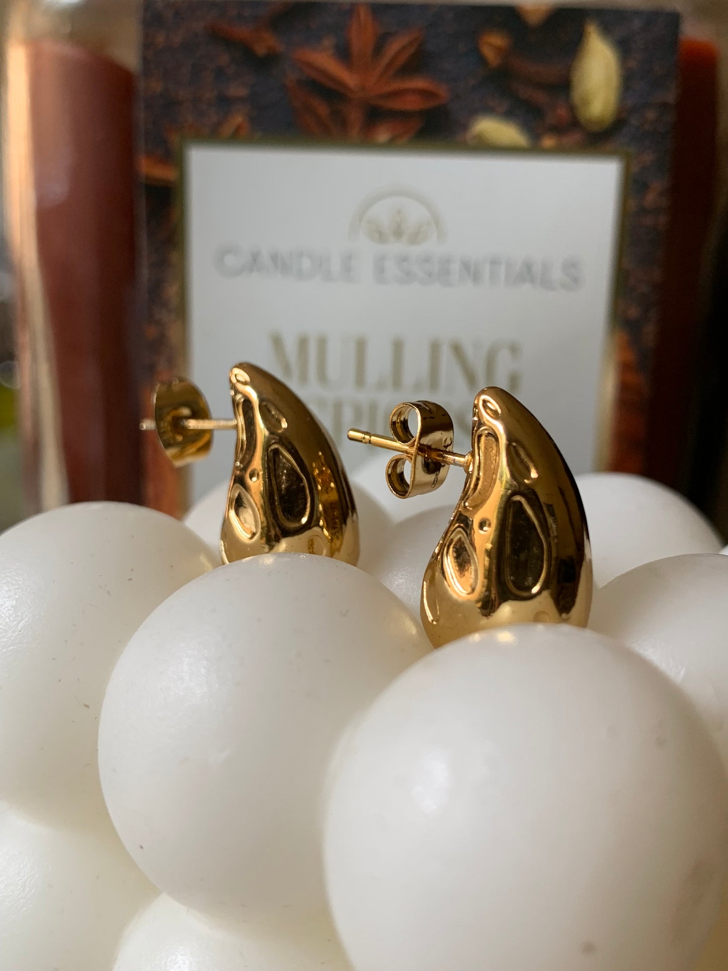 Tear drop studs