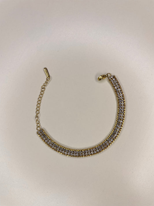Layered Zircon bracelet