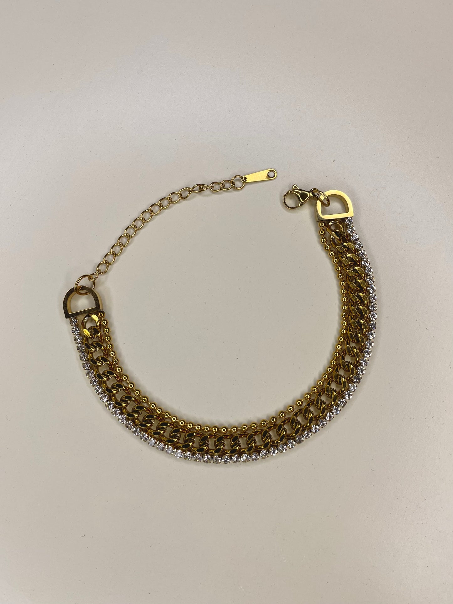 Gold layered bracelet