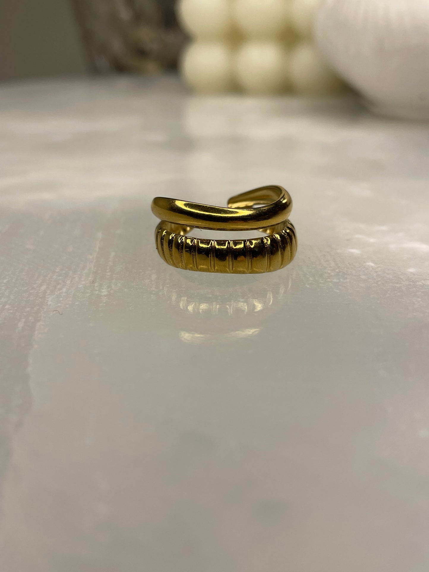Nova Double Band Ring