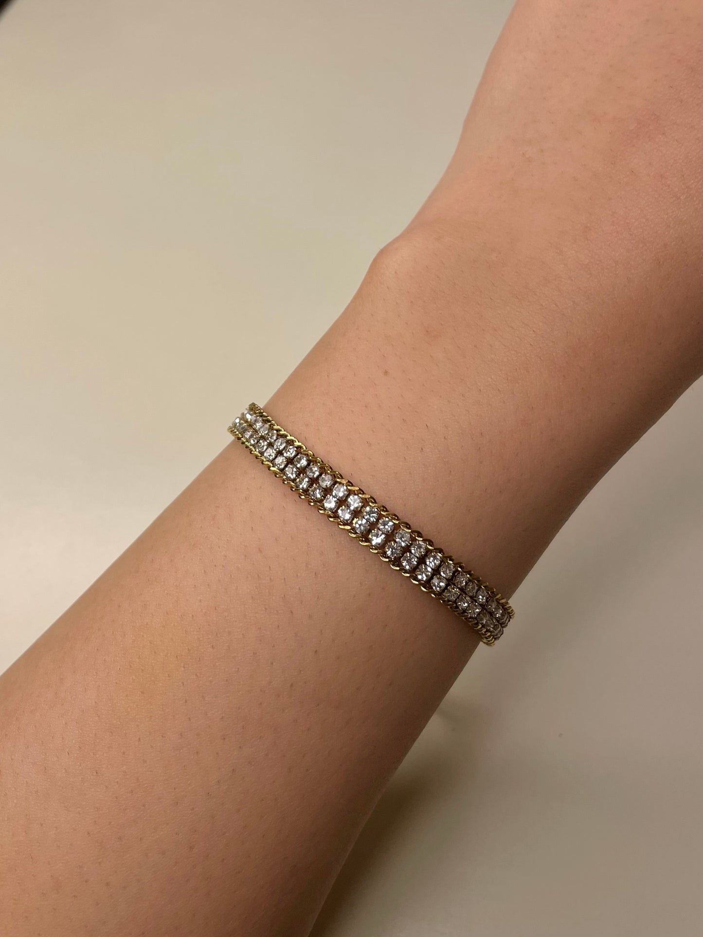 Layered Zircon bracelet